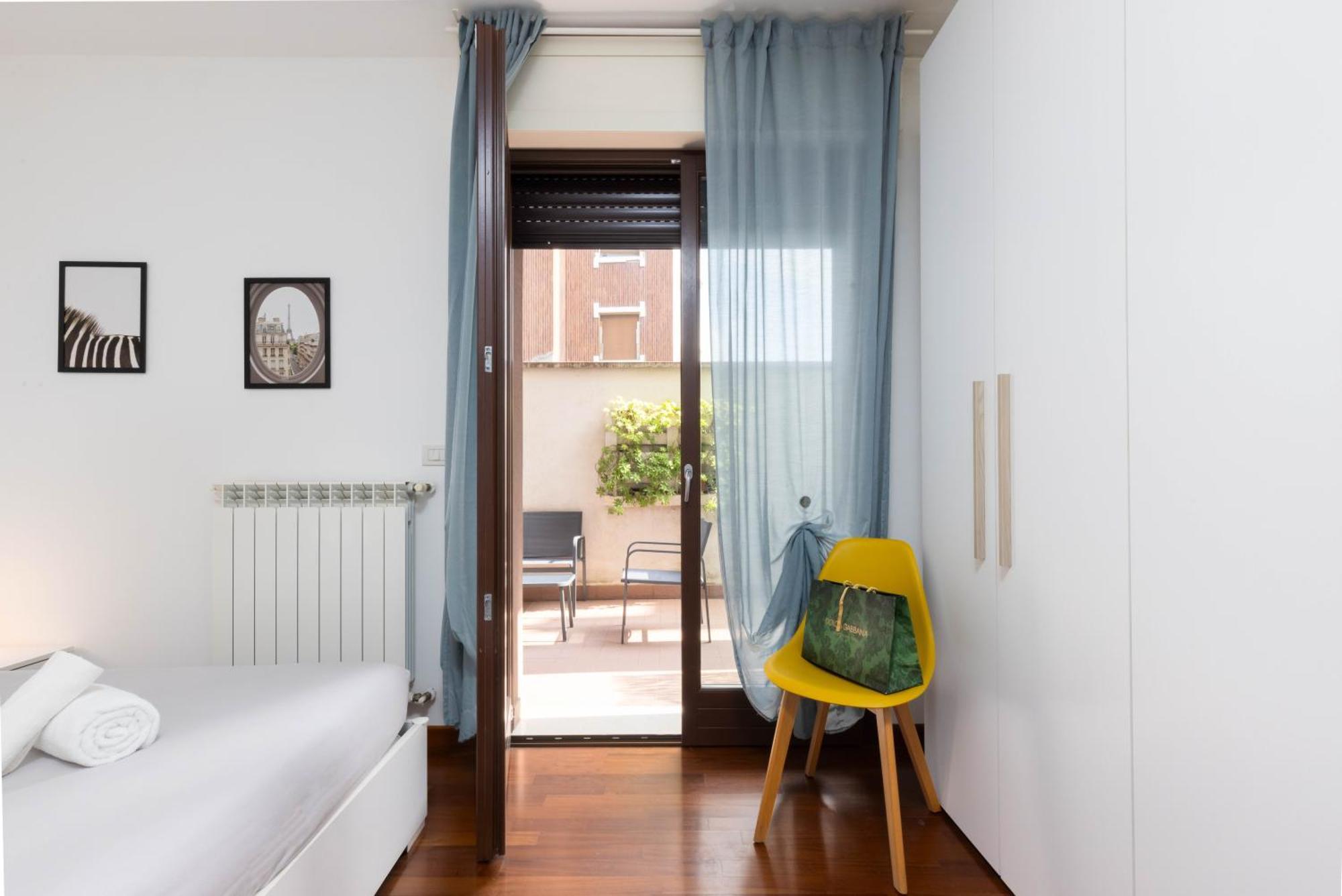 דירות Terrace Milan Con Parcheggio Incluso מראה חיצוני תמונה