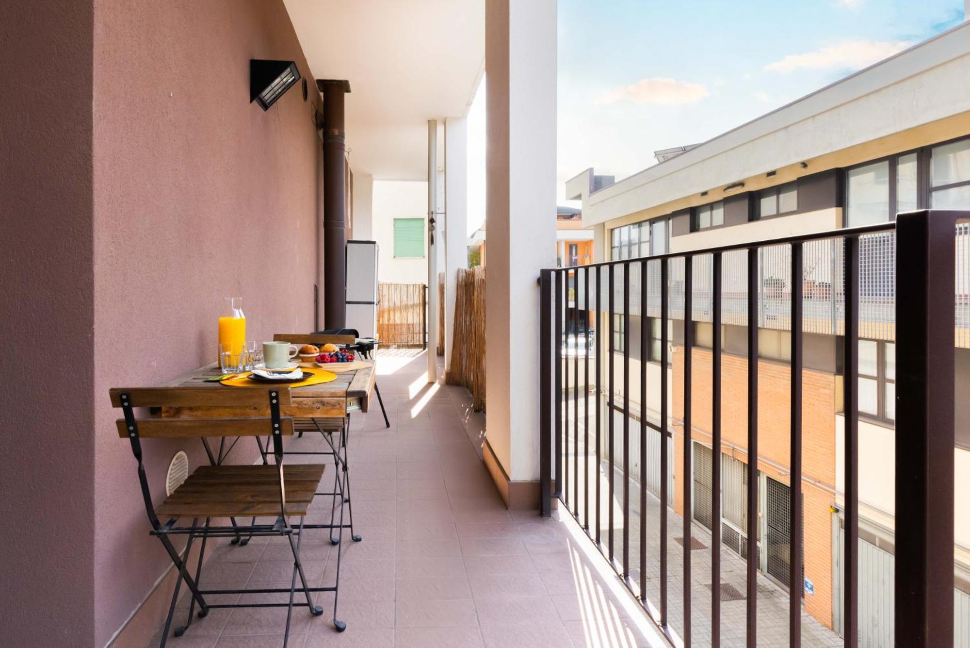 דירות Terrace Milan Con Parcheggio Incluso מראה חיצוני תמונה